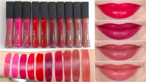 infallible lip gloss|loreal infallible lip gloss shades.